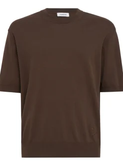 Knitted cotton t-shirt