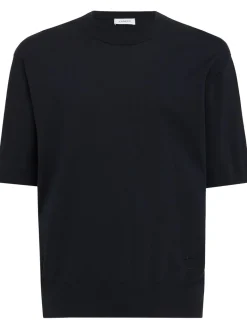 Knitted cotton t-shirt