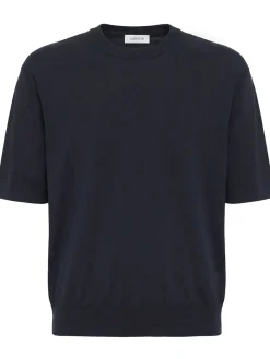 Knitted cotton t-shirt