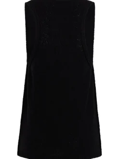 Knitted v-neck tank top