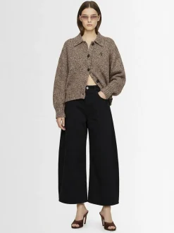 Knit wool & cashmere cardigan