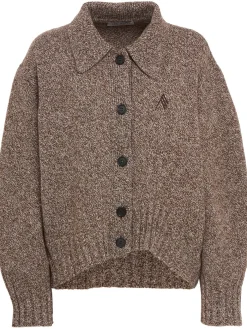 Knit wool & cashmere cardigan