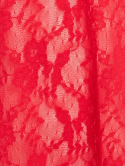 Lace slip top & thong set