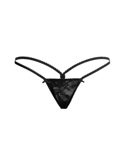 Lace slip top & thong set