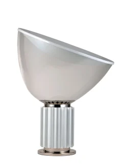 Lampada da tavolo piccola Taccia Silver a LED