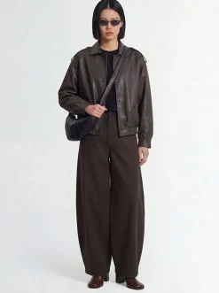 Large cotton chino pants