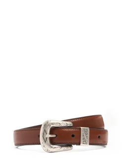 Leather belt