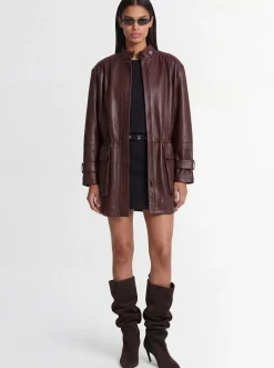 Leather jacket