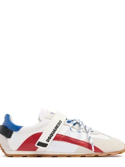 Leather & synthetic sneakers