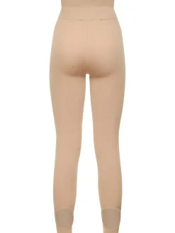 Leggings in jersey a costine