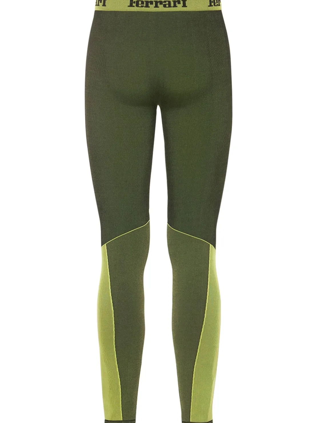 Leggings in techno senza cuciture con logo