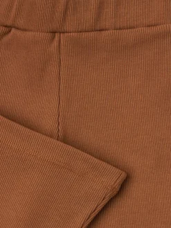 Leggings svasati in cotone stretch
