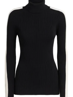 Leopold roll neck knit top