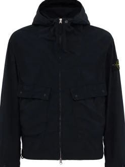 Light compact touch parka jacket