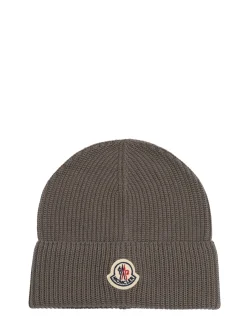 Logo cotton beanie