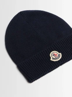 Logo cotton beanie