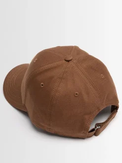 Logo cotton gabardine baseball cap
