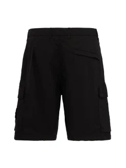 Logo cotton regular shorts