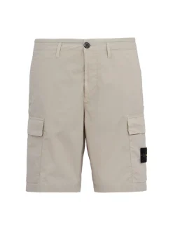 Logo cotton regular shorts