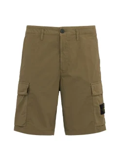 Logo cotton regular shorts