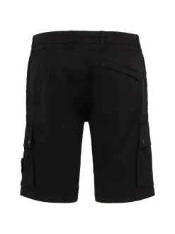 Logo cotton slim shorts