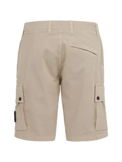 Logo cotton slim shorts