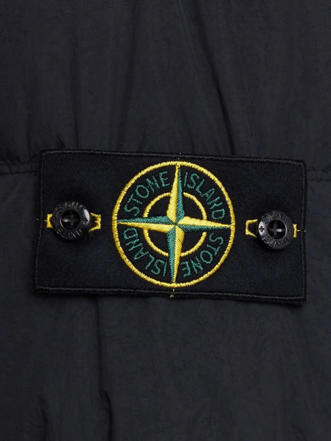 Logo nylon down jacket