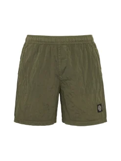 Logo nylon shorts