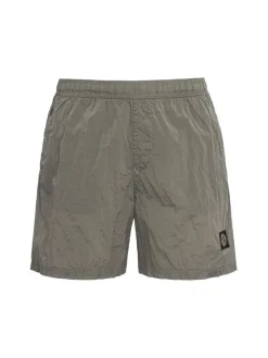 Logo nylon shorts