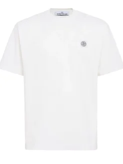 Logo patch cotton t-shirt