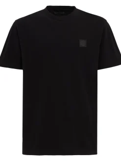 Logo patch cotton t-shirt