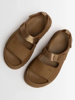 Logo print sandals