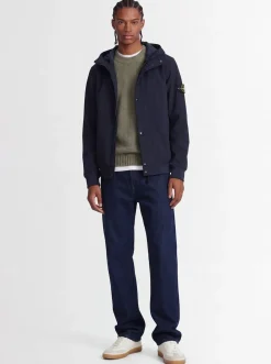 Logo tech blend hooded jacket