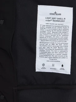 Logo tech blend hooded jacket