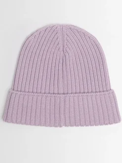 Logo virgin wool beanie