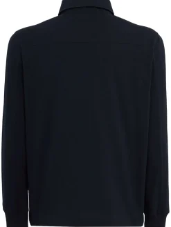 Long-sleeve polo