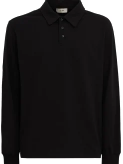 Long-sleeve polo