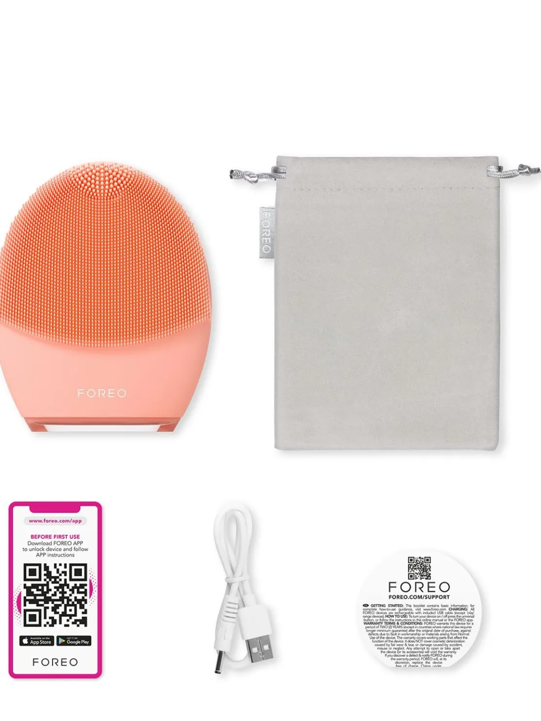 Luna 4 face cleansing device