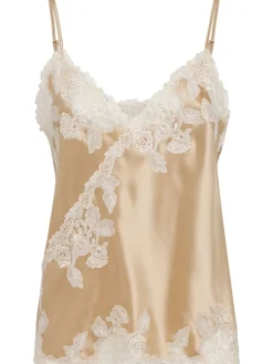 Madeleine satin & laces top