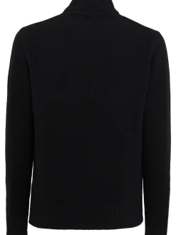 Maglia a collo alto in lana