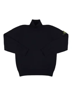 Maglia collo alto in lana