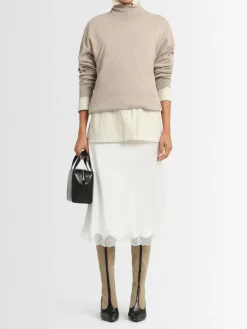 Maglia collo alto Jabari in cashmere