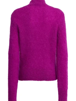 Maglia collo alto Tenne in lana vergine