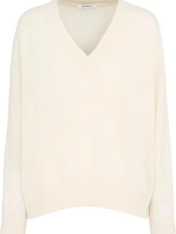 Maglia Evelyn in lana con scollo a V