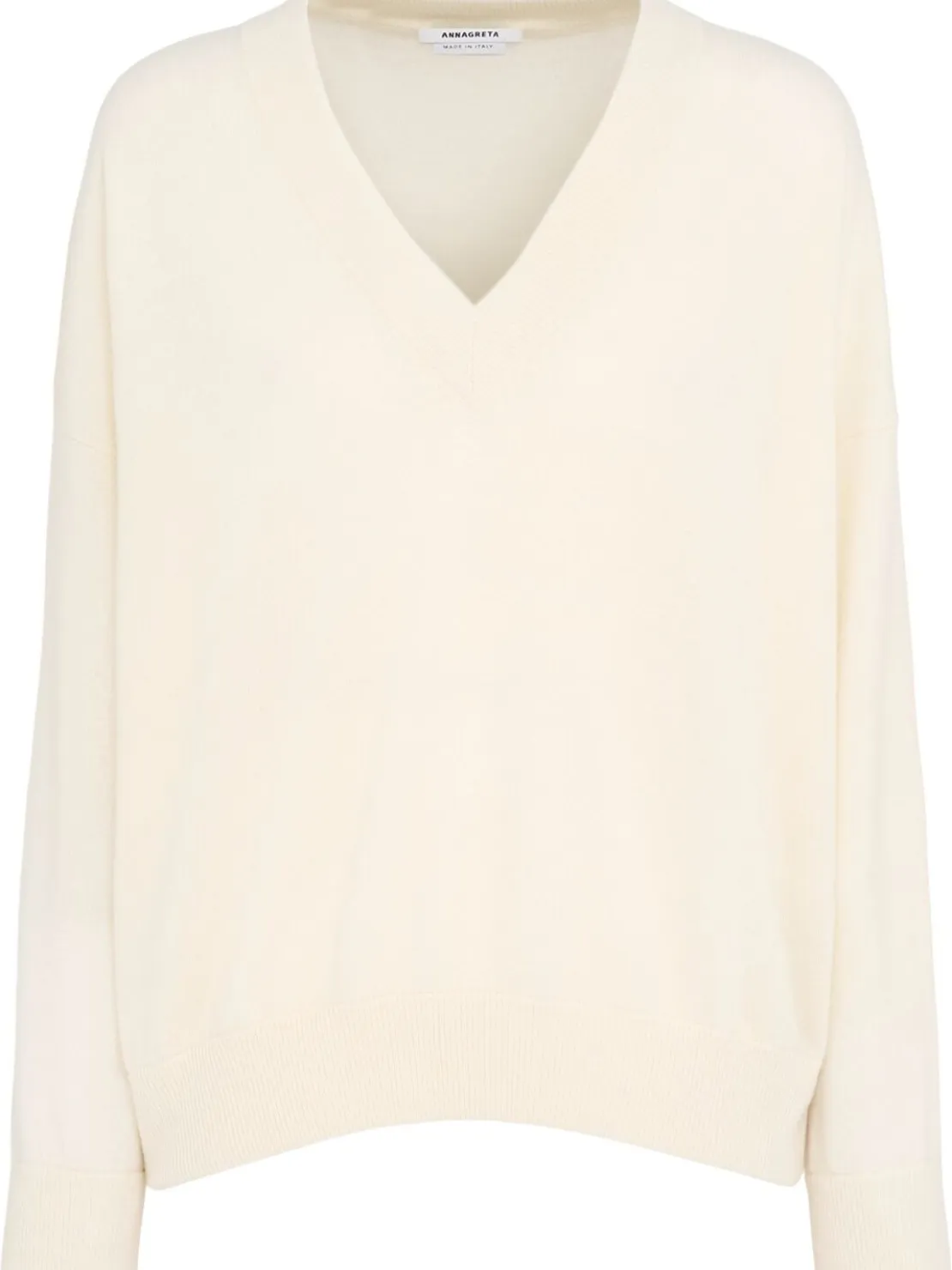 Maglia Evelyn in lana con scollo a V