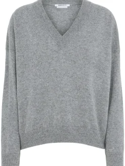 Maglia Evelyn in lana con scollo a V
