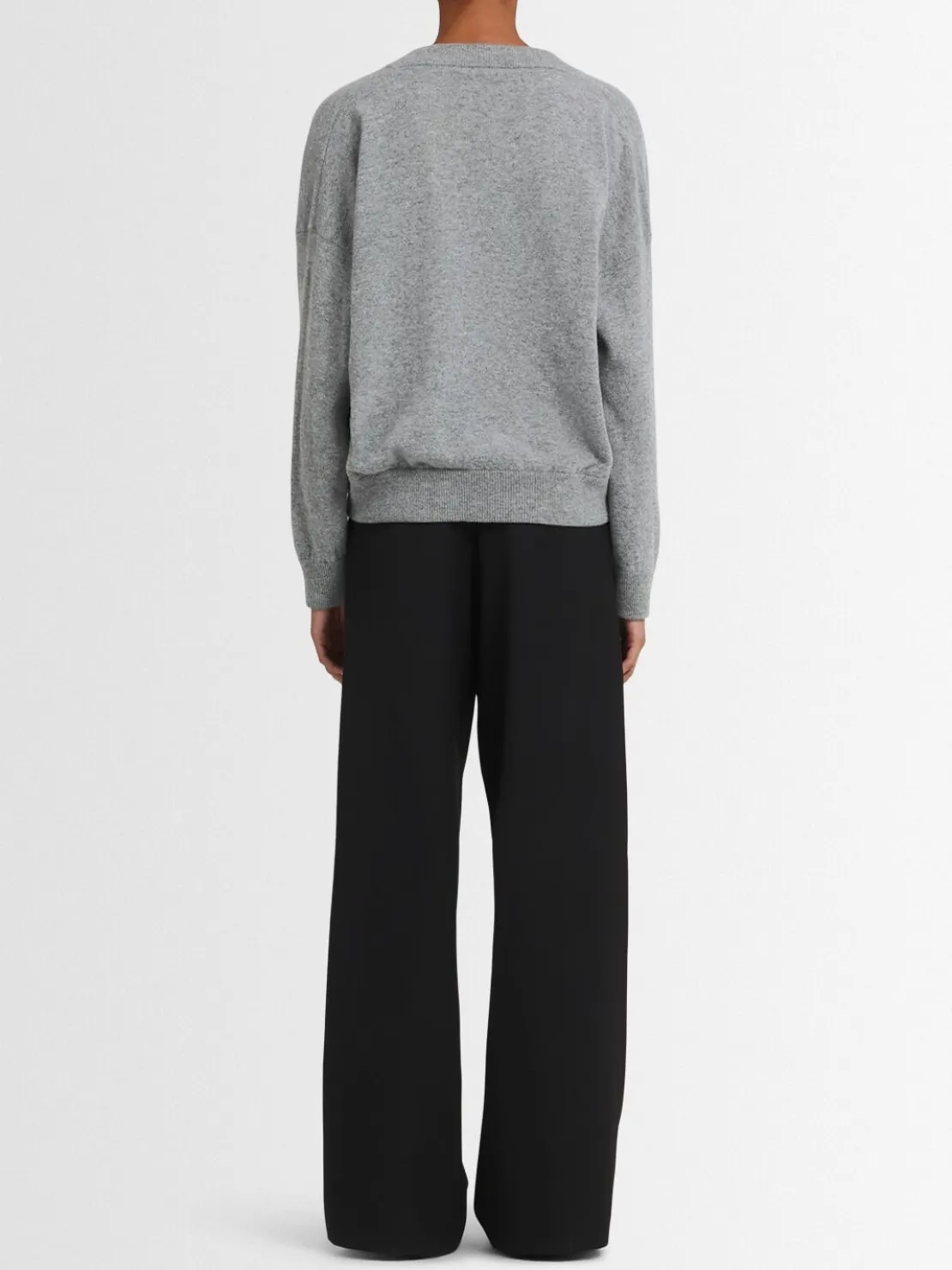 Maglia Evelyn in lana con scollo a V