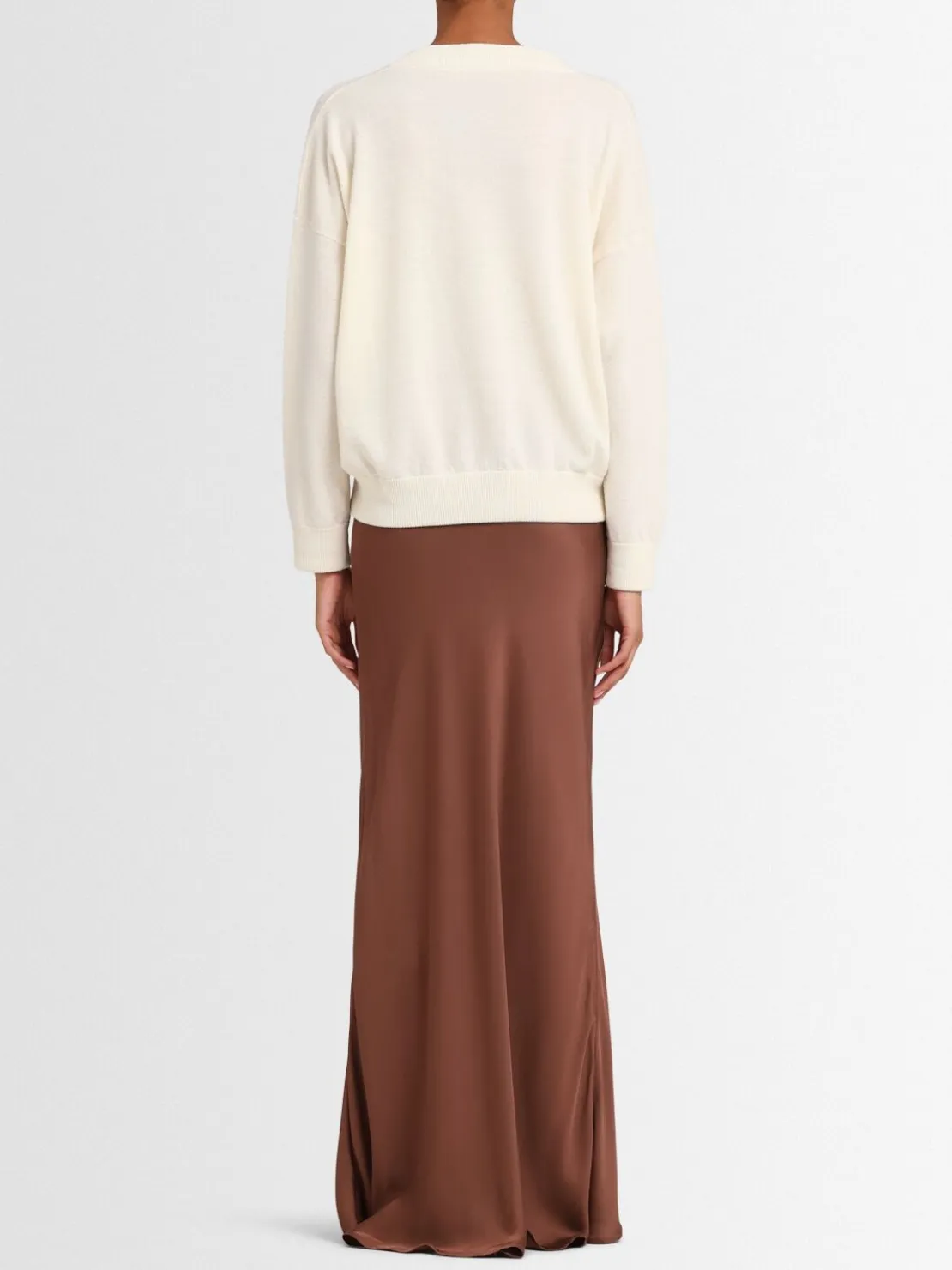 Maglia Evelyn in lana con scollo a V