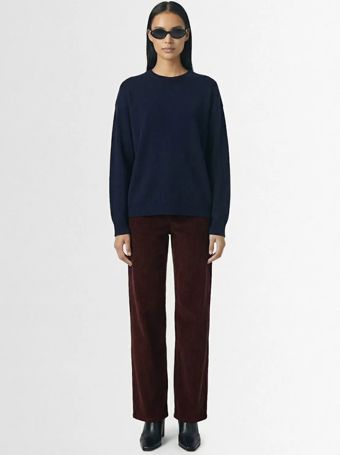 Maglia girocollo Eremo in eco-cashmere