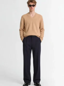 Maglia girocollo in lana